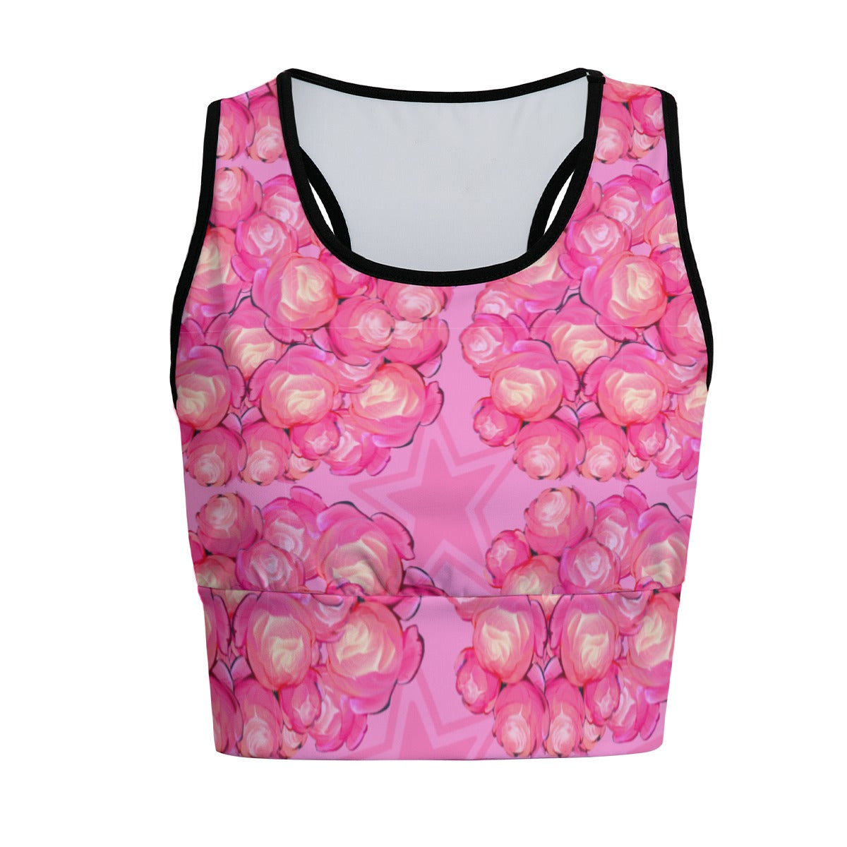 Top deportivo Pink Camelia