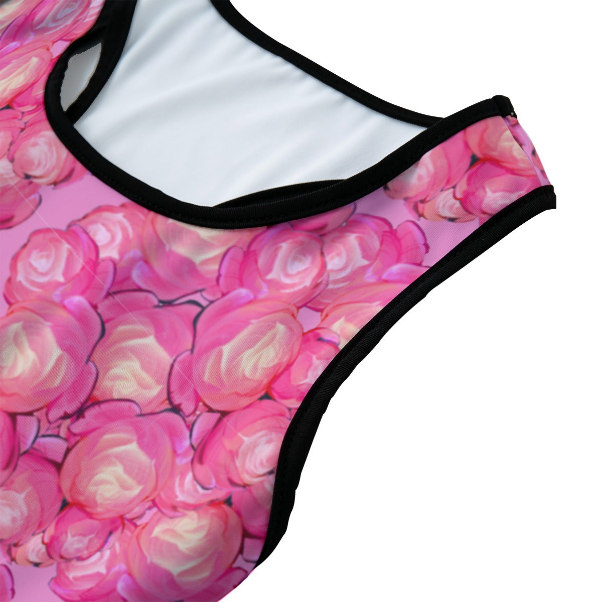 Top deportivo Pink Camelia