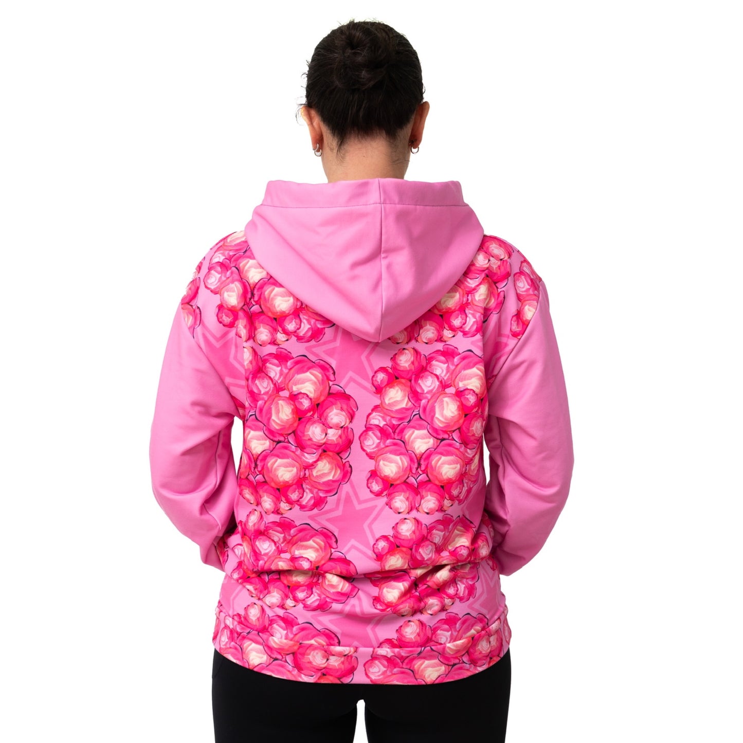 Sudadera de tejido reciclado Pink Camelia