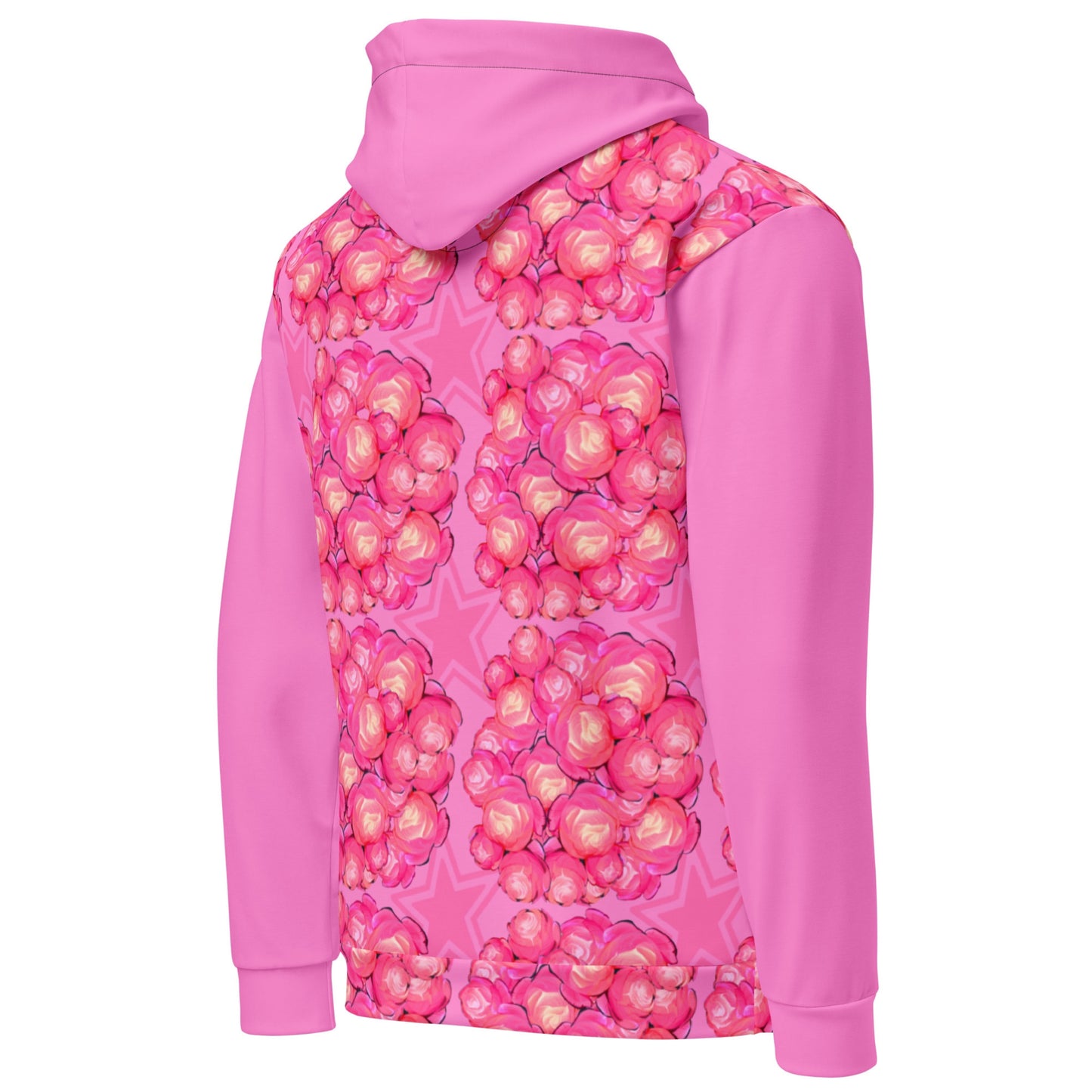 Sudadera de tejido reciclado Pink Camelia