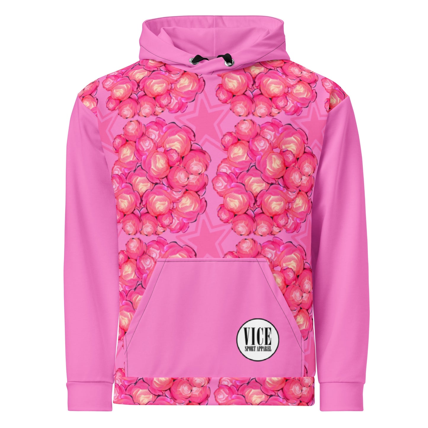 Sudadera de tejido reciclado Pink Camelia