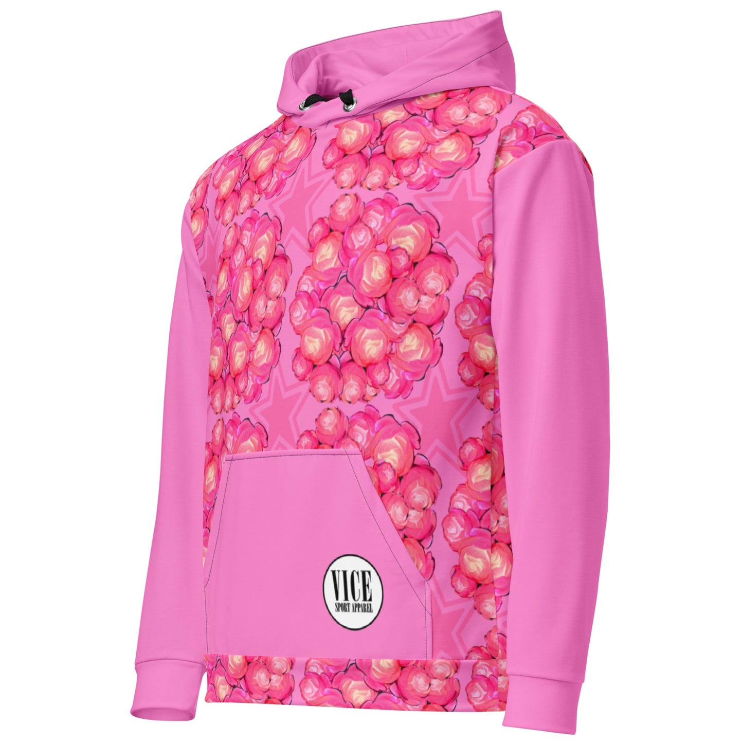 Sudadera de tejido reciclado Pink Camelia