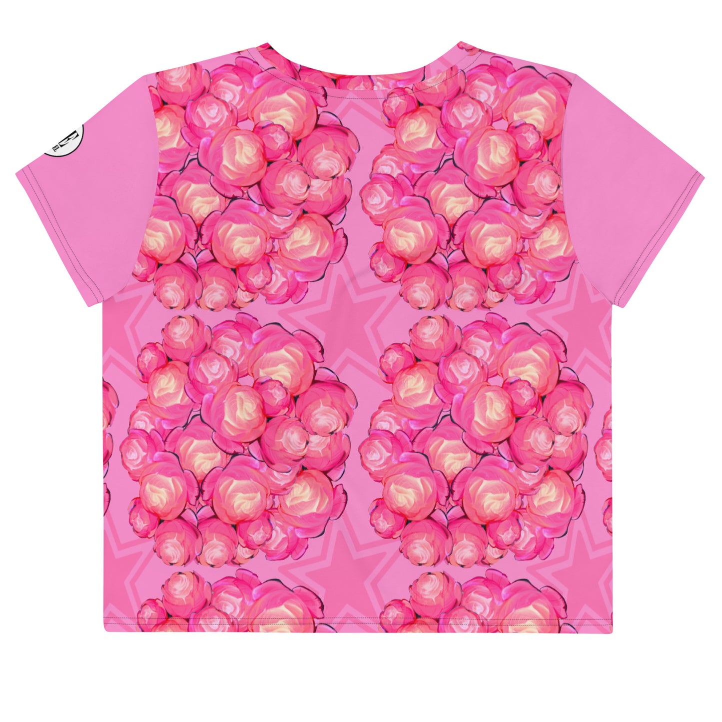 Camiseta corta Pink Camelia